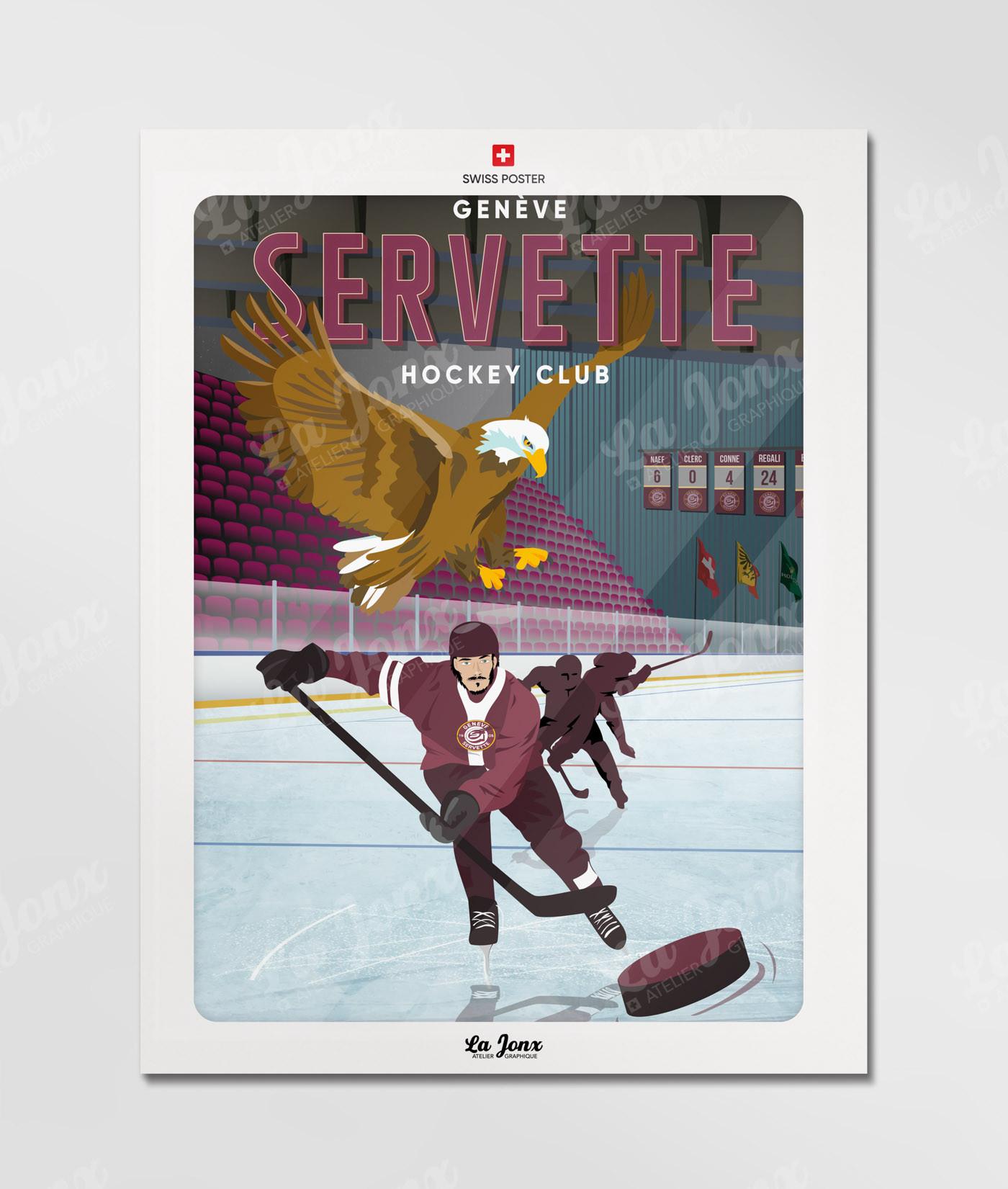 La-Jonx Genève Servette Hockey Club - Poster  