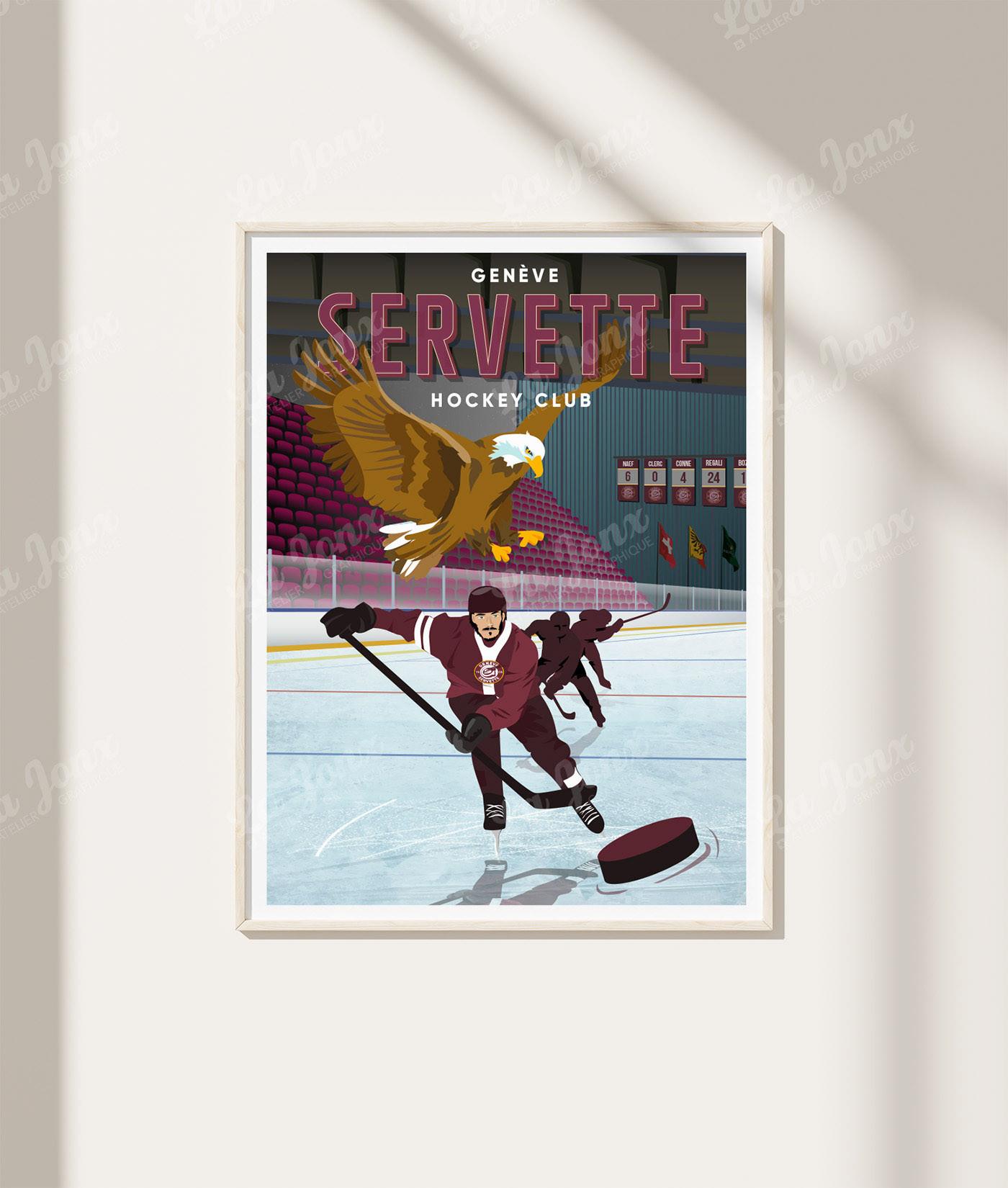 La-Jonx Genève Servette Hockey Club - Poster  