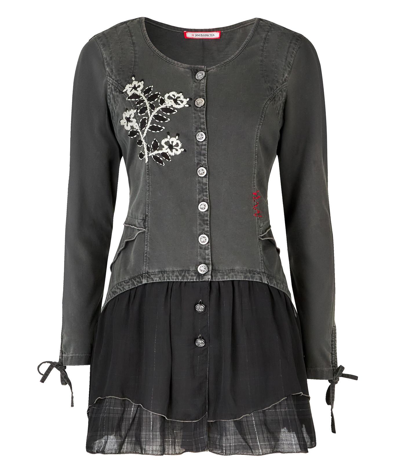 Joe Browns Tunica Orlo Ricamato Floreale  