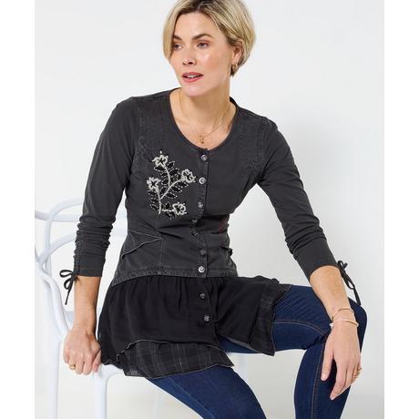 Joe Browns Tunica Orlo Ricamato Floreale  