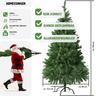 Tectake Weihnachtsbaum künstlich mit Metallständer Spritzguss  