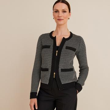 Cardigan mit rundem Ausschnitt