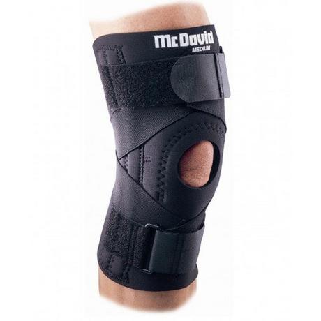 MCDAVID  Tutore per il ginocchio McDavid avec baleines à ressort et bandes straps croisées 