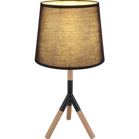 mutoni Lampada da tavolo Tl metallo nero opaco 1xE27  