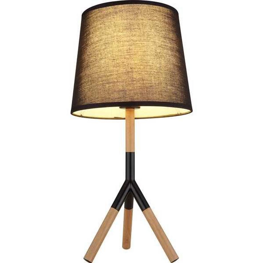 mutoni Lampada da tavolo Tl metallo nero opaco 1xE27  