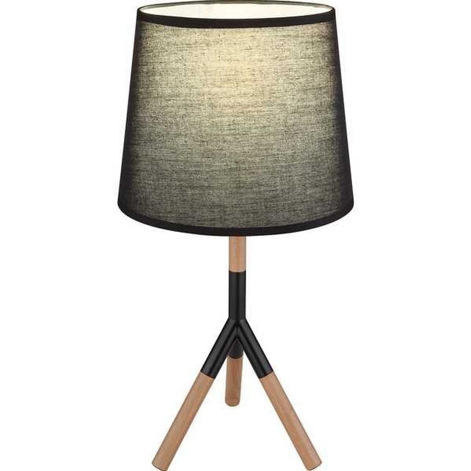 mutoni Lampada da tavolo Tl metallo nero opaco 1xE27  