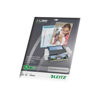 Leitz  Leitz Pellicola per plastificazione DIN A3 80 micron lucida 25 pz. 