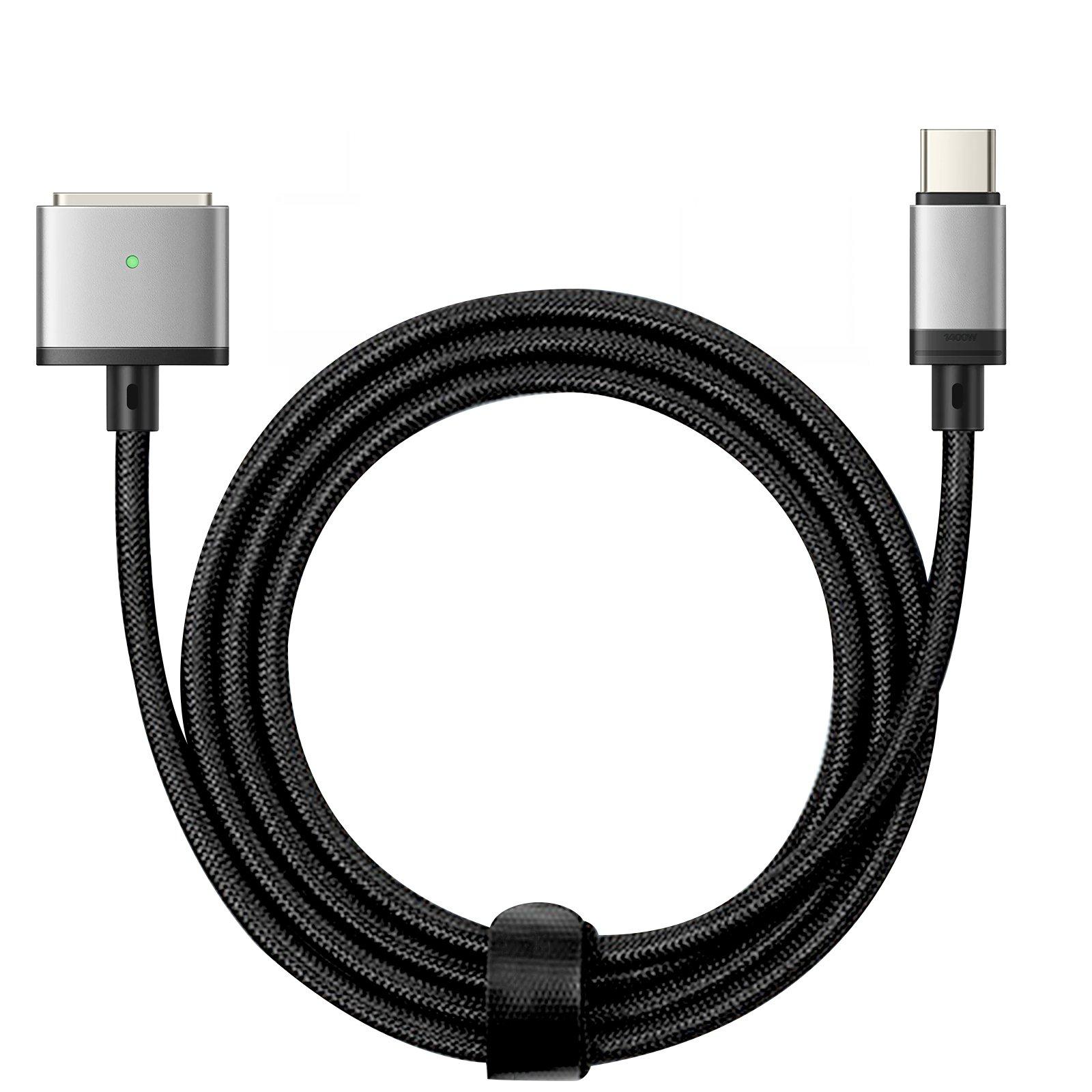 Avizar  USB-C / MagSafe 3 MacBook Kabel Silber 