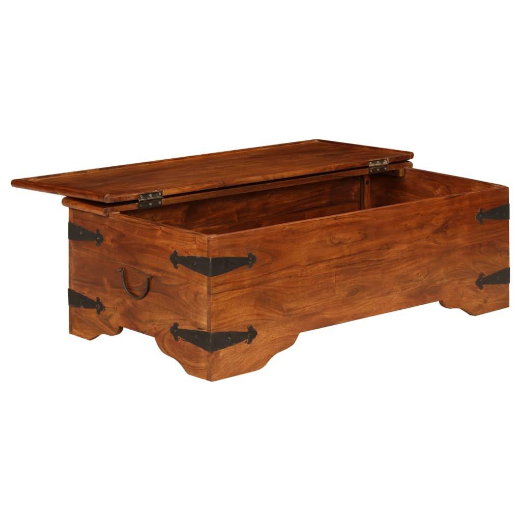 VidaXL Table basse bois d'acacia  