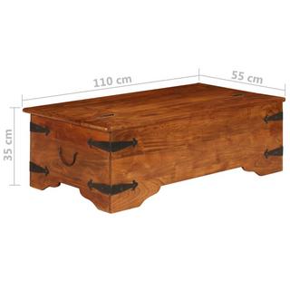 VidaXL Table basse bois d'acacia  