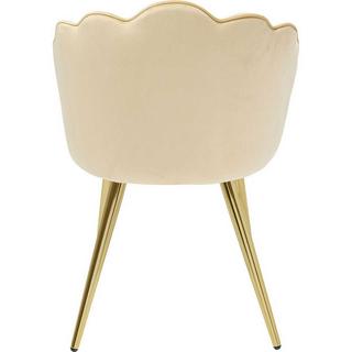 mutoni Chaise Princess Beige (lot de 2)  