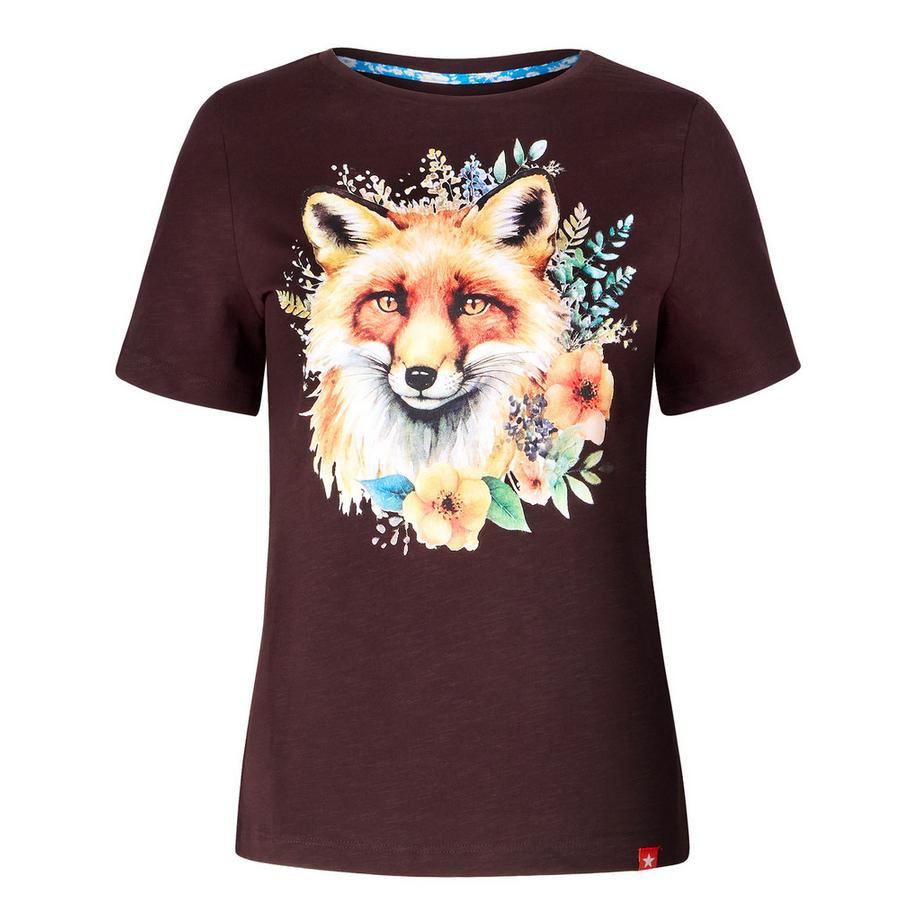 Joe Browns T-Shirt Volpe Autunnale Girocollo Maniche Corte  