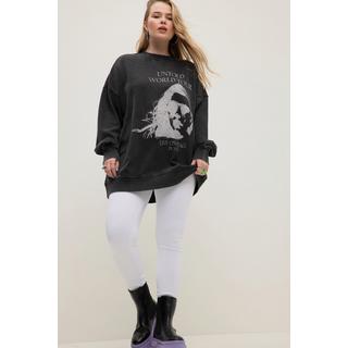 Studio Untold Legging Skinny Jersey Côtelé Ceinture Élastique  