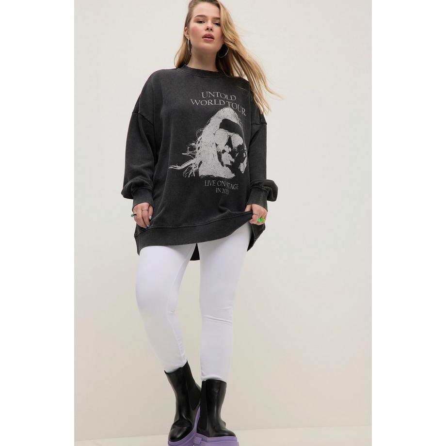 Studio Untold Skinny Fit Rippjersey Leggings Elastikbund  