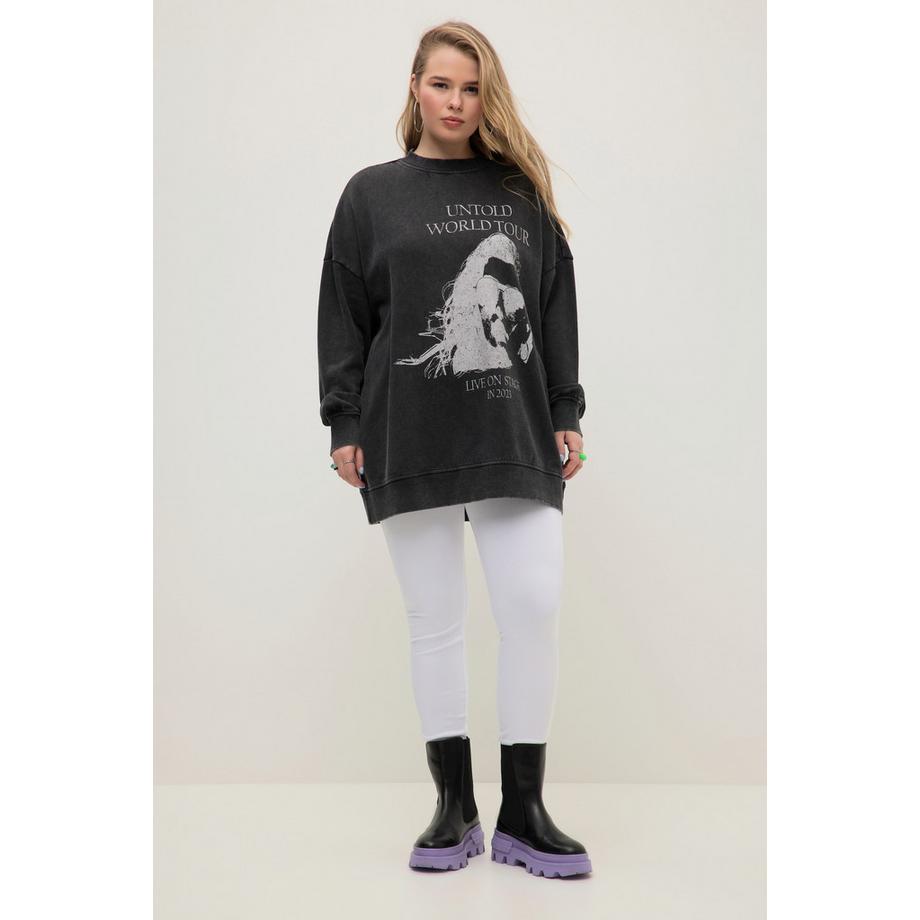 Studio Untold Skinny Fit Rippjersey Leggings Elastikbund  