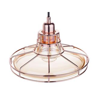 Beliani Lampe suspension en Verre Moderne TORRE  