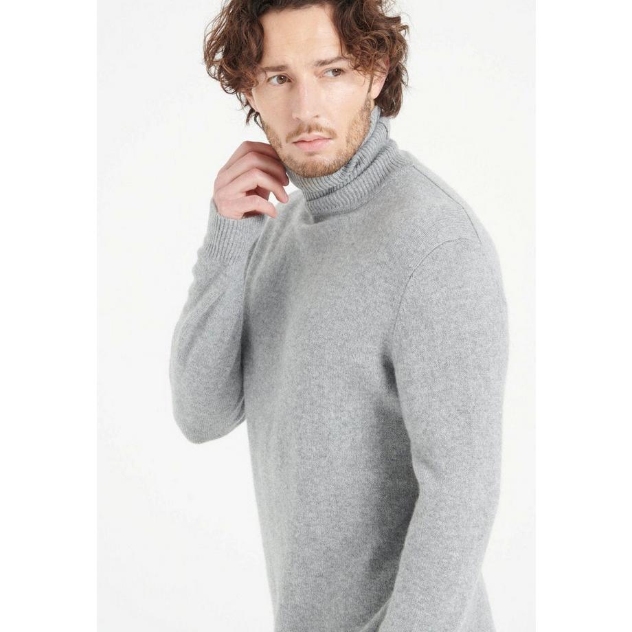 Studio Cashmere8 LUKE 15 Pull col roulé 4 fils Cachemire  