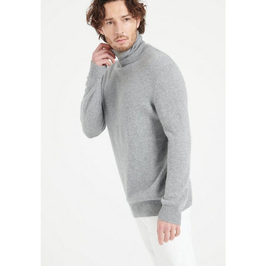 Studio Cashmere8 LUKE 15 Pull col roulé 4 fils Cachemire  