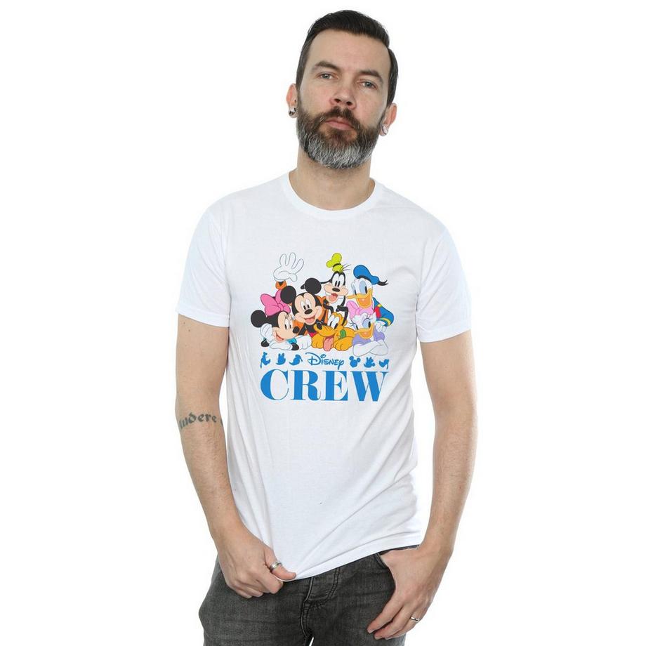Disney Friends Stampa Grafica T-Shirt Maniche Corte  
