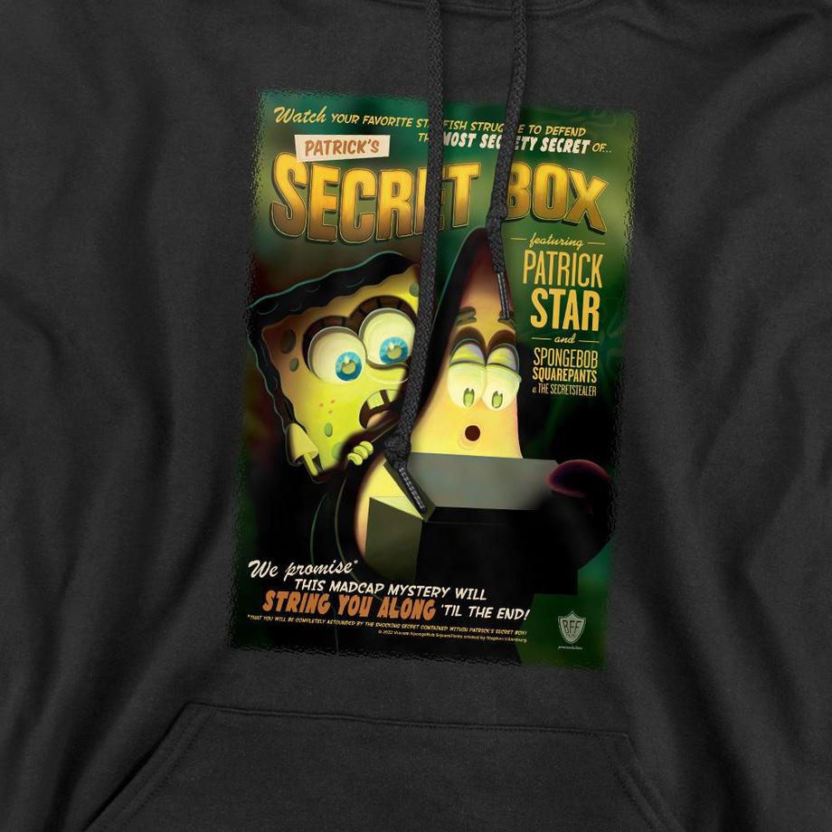 Nickelodeon Patrick's Secret Box Felpa Con Cappuccio  