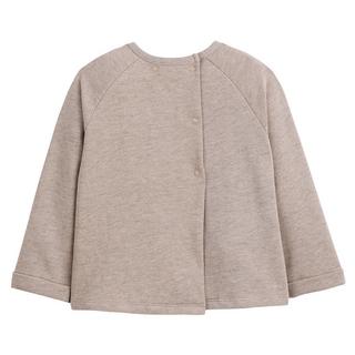 La Redoute Collections  Sweat col rond imprimé ourson en molleton 