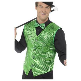 smiffys Gilet costume con paillettes  