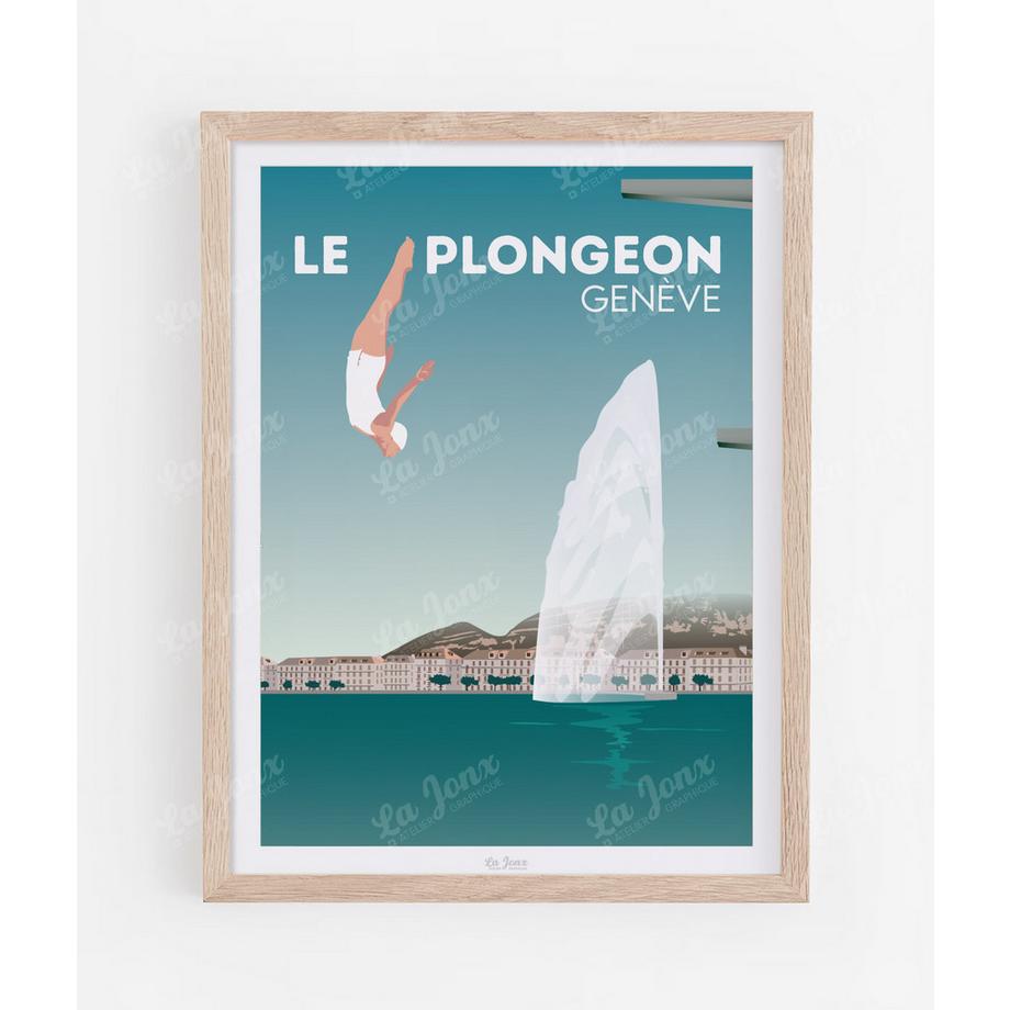 Le Plongeon - Poster