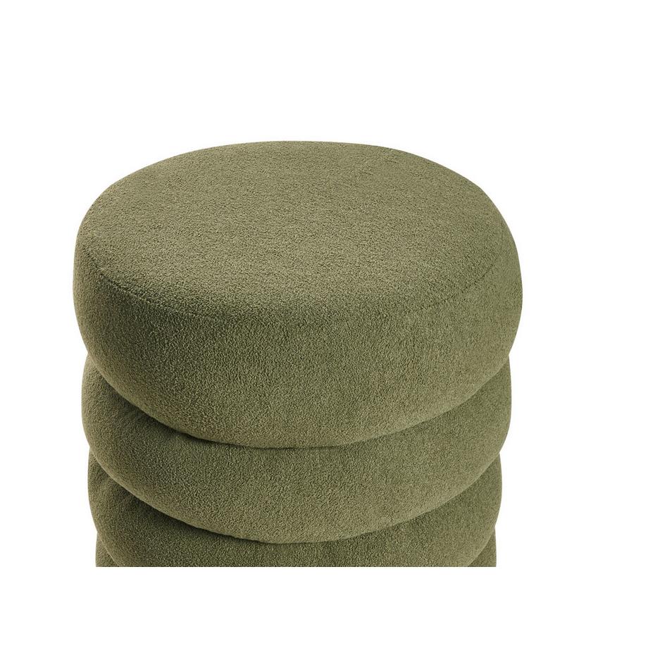 Beliani Pouf en Bouclé  SUMPTER  
