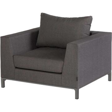 Fauteuil de jardin Sicily gris pierre