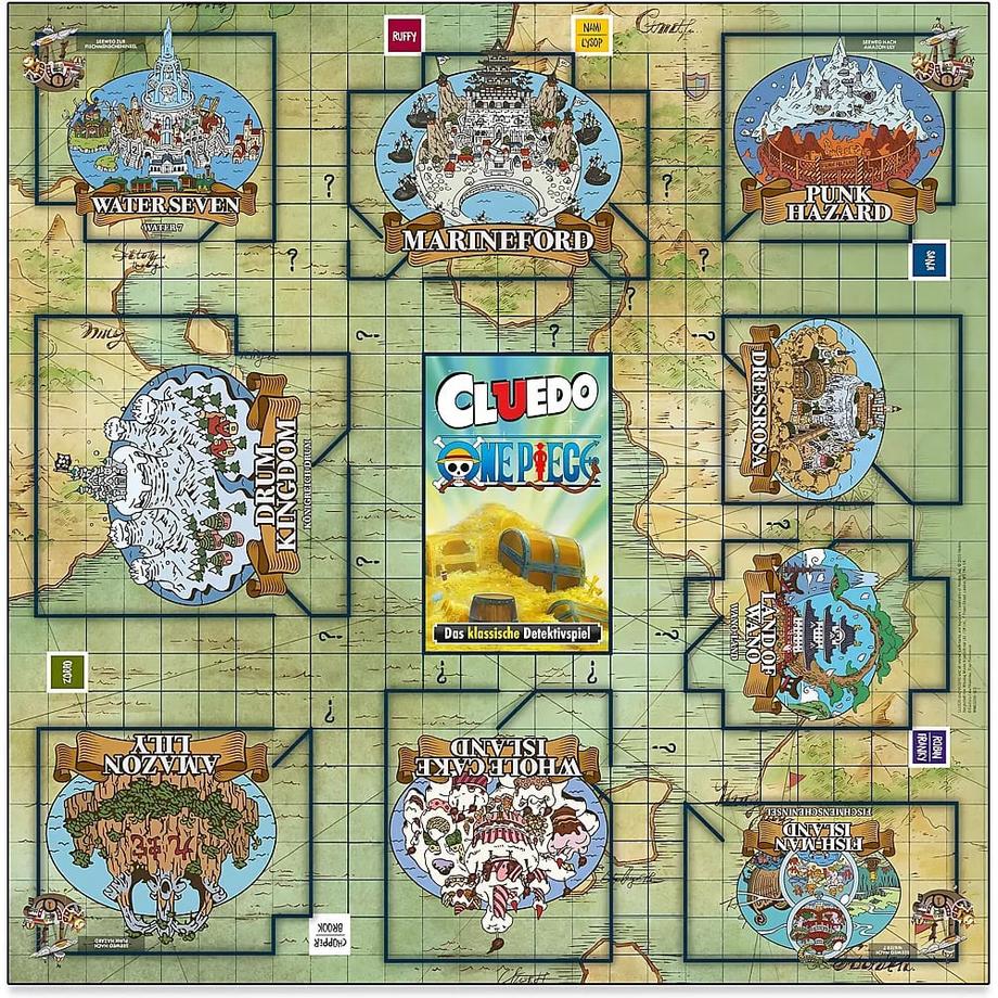 Winning Moves  Cluedo Cluedo One Piece 