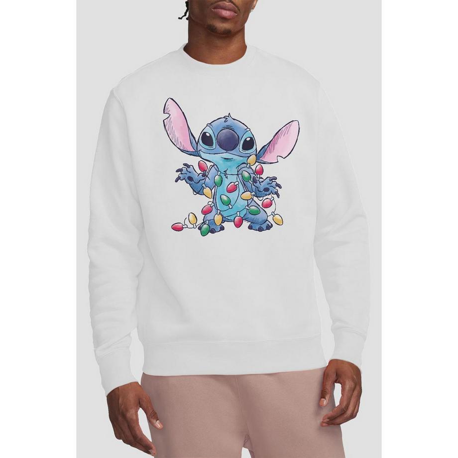 Lilo & Stitch Stitch Weihnachtslichter Sweatshirt  