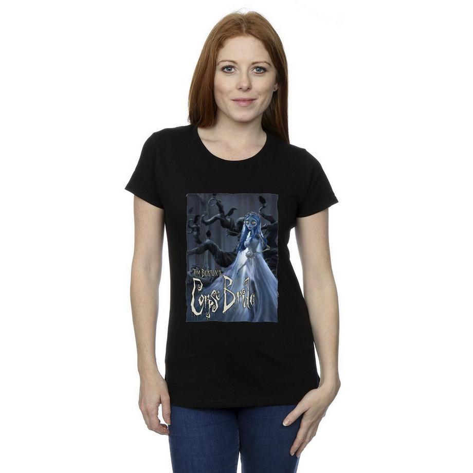 Disney Corpse Bride T-Shirt Maniche Corte  