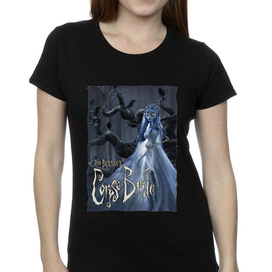 Disney Corpse Bride T-Shirt Maniche Corte  