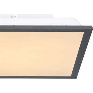 mutoni Plafonnier Doro aluminium blanc 1xLED 30x30  