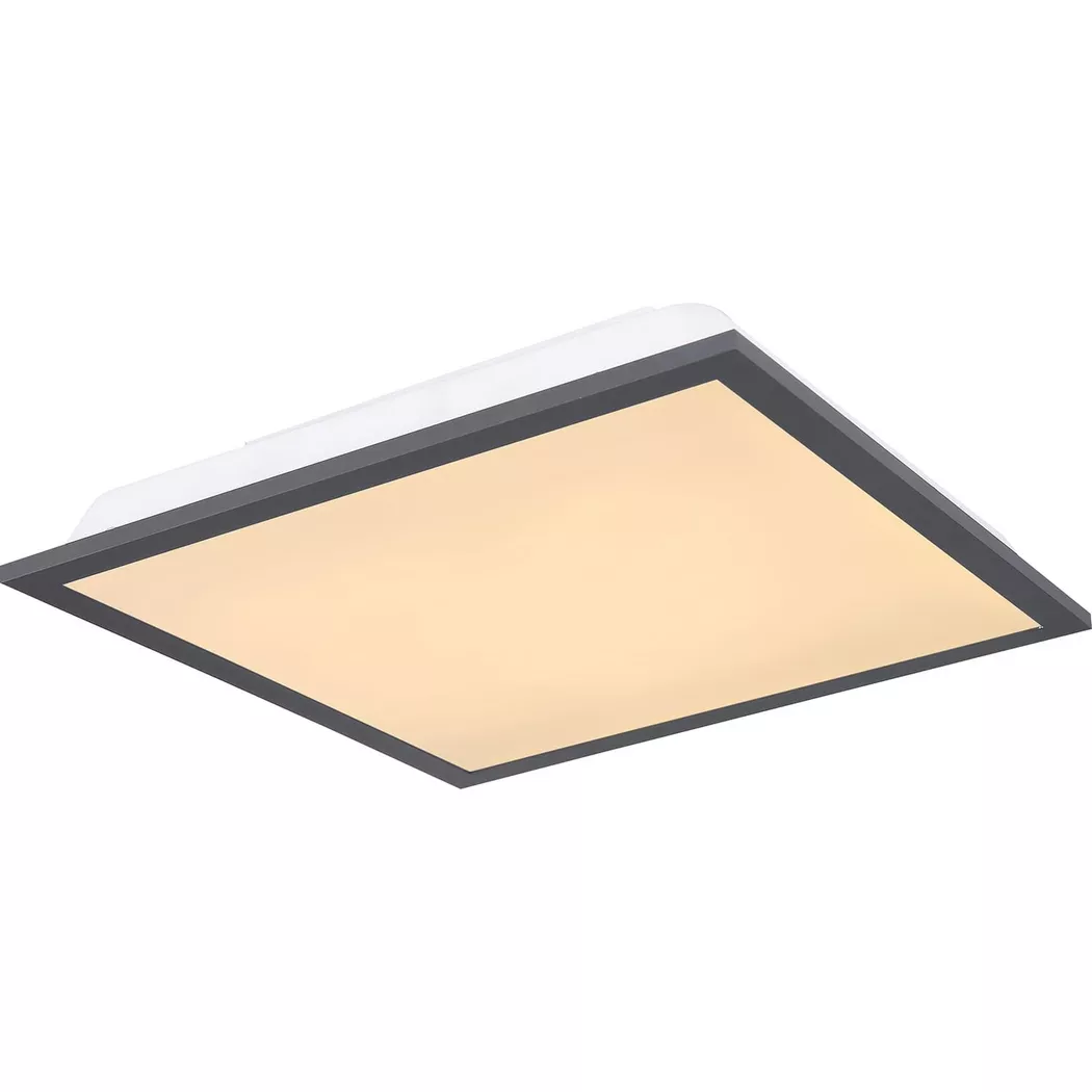 mutoni – Deckenleuchte Doro Aluminium weiss 1xLED 30×30, One Size, Multicolor