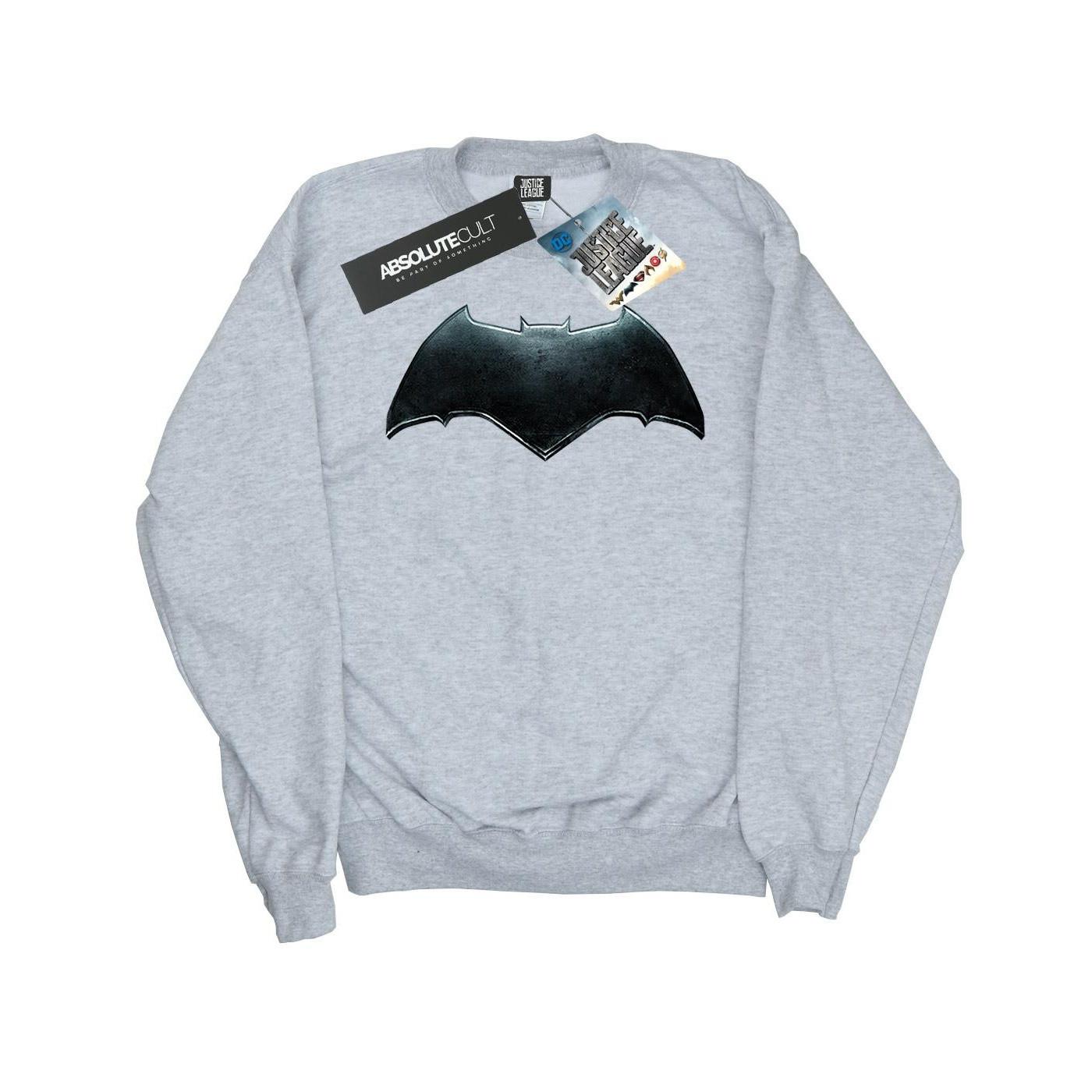 DC COMICS  Justice League Movie Batman Emblem Sweatshirt 