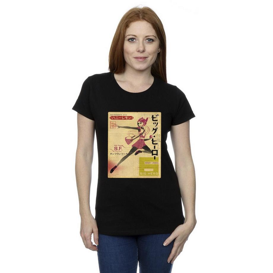Disney Big Hero 6 Honey Lemon T-Shirt Imprimé  