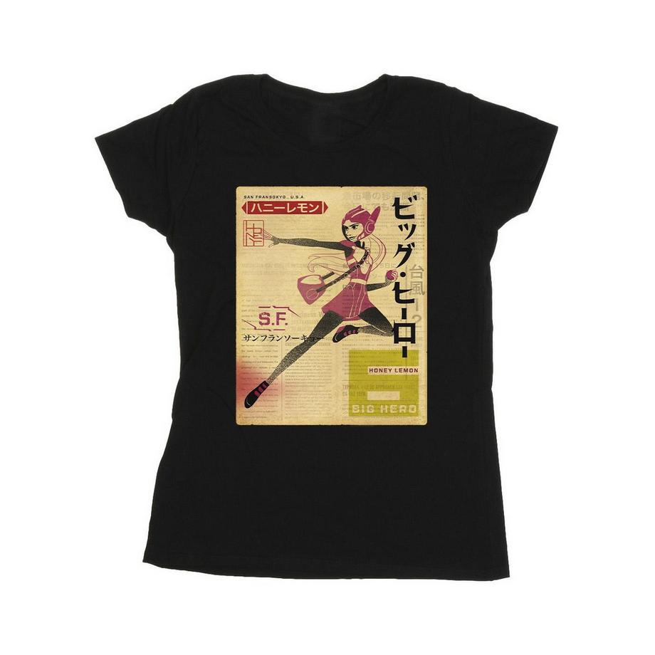 Disney Big Hero 6 Honey Lemon T-Shirt Imprimé  