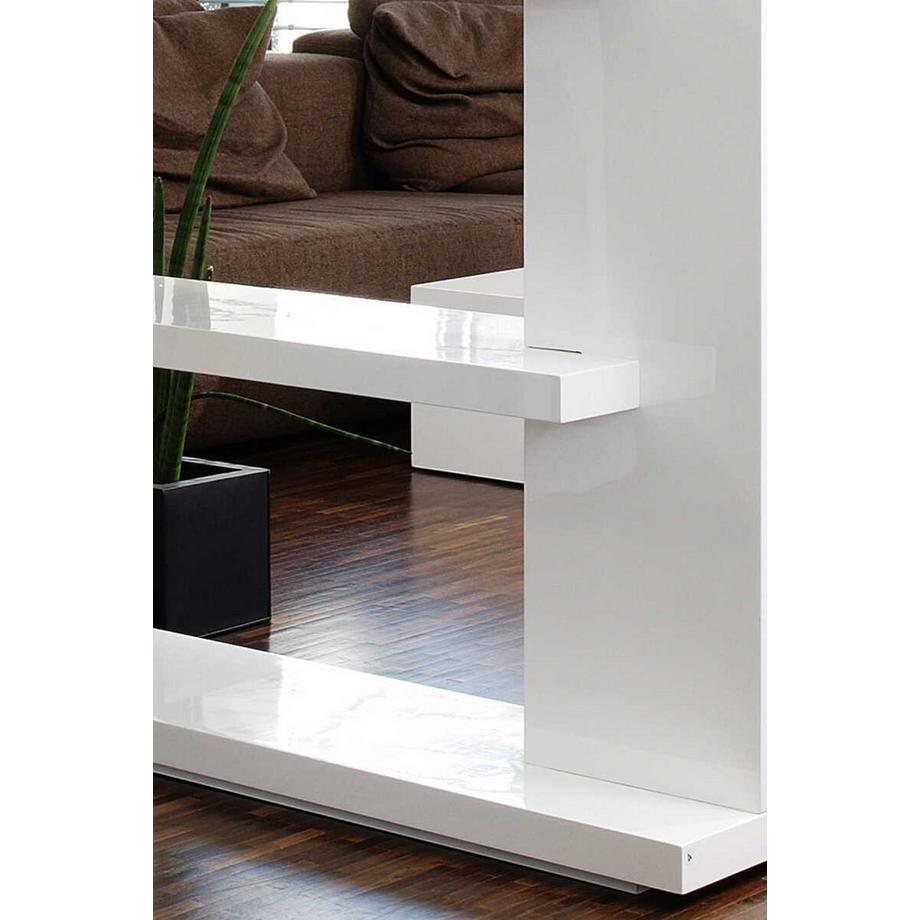 mutoni Raumteiler 128x30x180cm weiss  