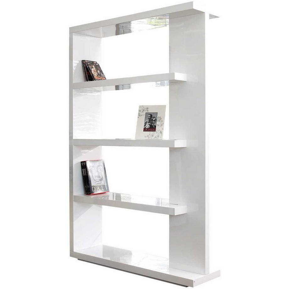 Raumteiler 128x30x180cm weiss