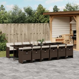 VidaXL Garten essgruppe poly-rattan  