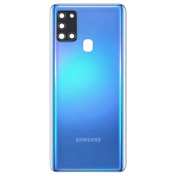 Original Akkudeckel Samsung A21s Blau