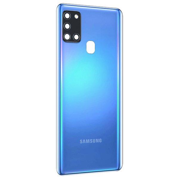 SAMSUNG  Cache Batterie Samsung A21s Origine Bleu 