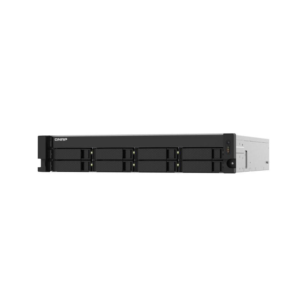Qnap  TS-832PXU NAS Rack (2 U) Ethernet/LAN Aluminium, Noir AL324 