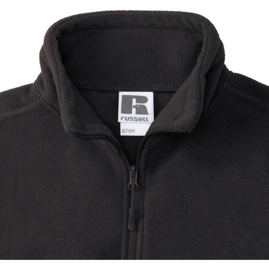Russell Outdoor Fleecepullover mit Reißverschluss am Kragen  