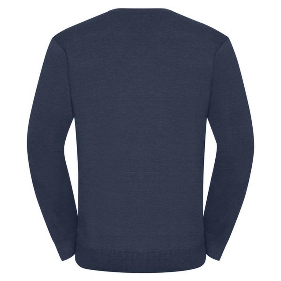 Russell Collezione V-Neck Pullover Lavorato a Maglia  