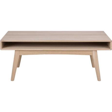 mutoni Table basse Brighton blanc 130x70x50  