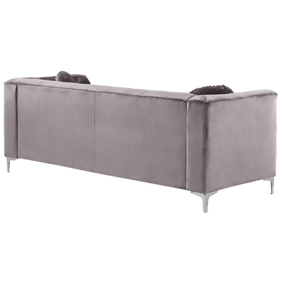 Beliani Canapé d\'angle en Velours Moderne FLEN  