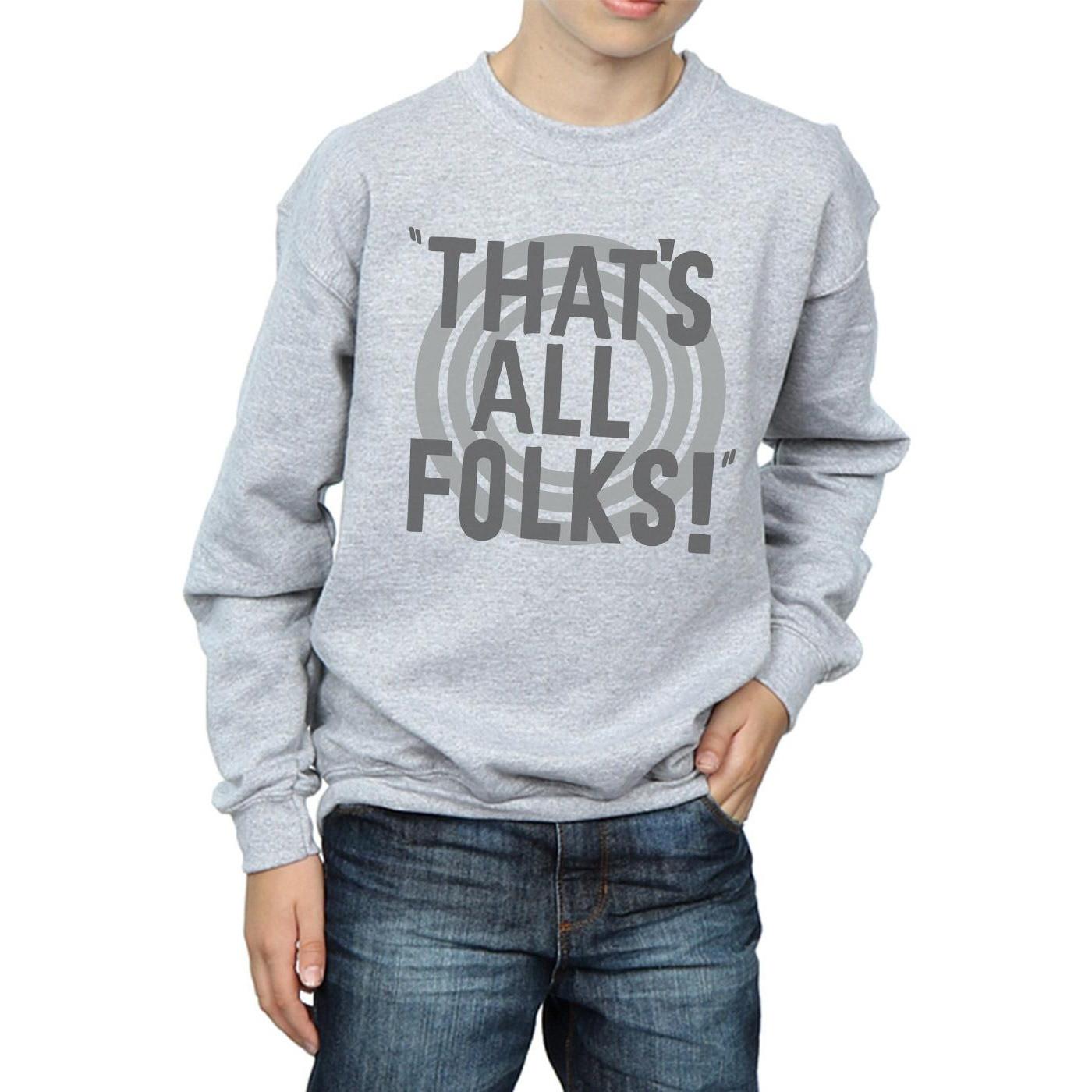 LOONEY TUNES  Sweat THAT´S ALL FOLKS TEXT 