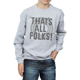 LOONEY TUNES  That´s All Folks Text Sweatshirt 